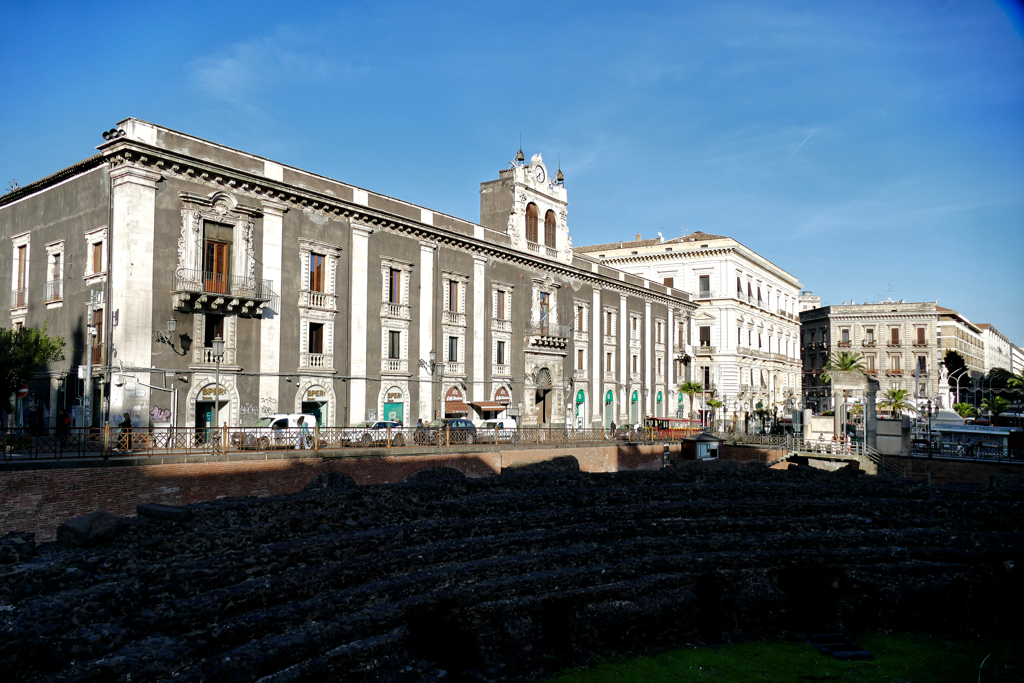 Palazzo Tezzano in Catania.