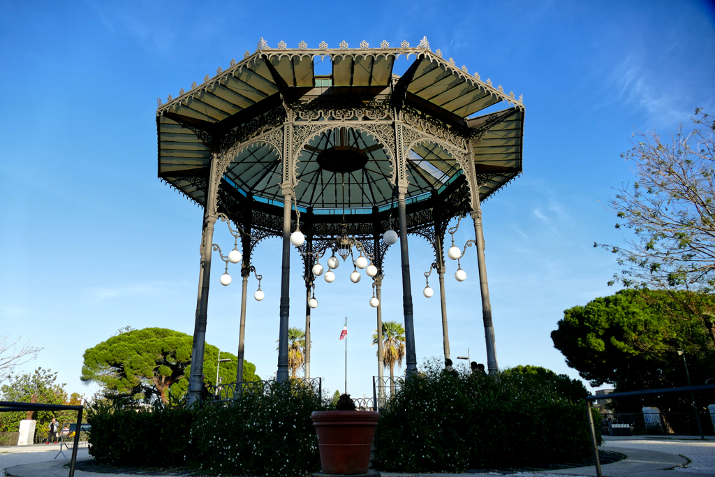 Chiosco della Musica at the Villa Bellini.