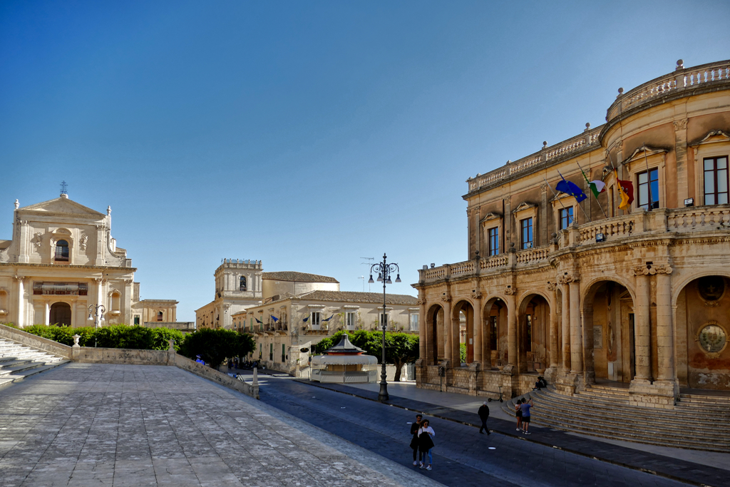 Palazzo Ducezio in Noto.