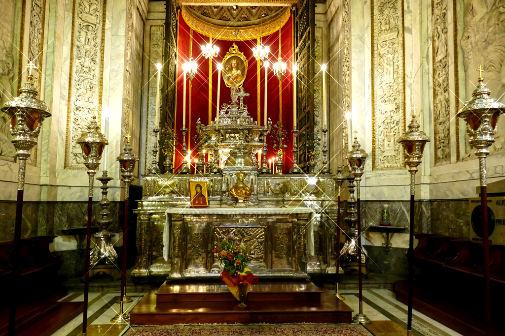 Chapel of Santa Rosalia at the Cathedral in Palermo