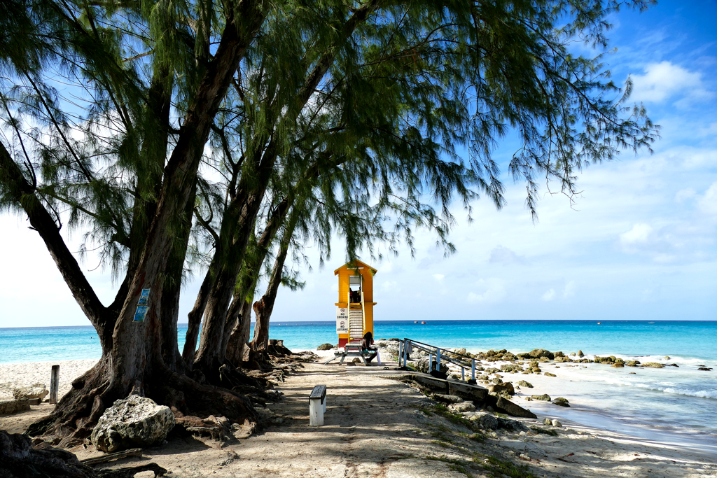 Enterprise Beach in Barbados.