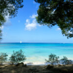 Batts Rock Beach on the west coast of Barbados.