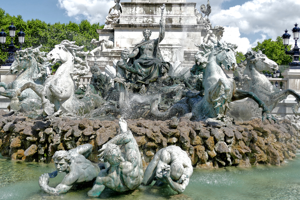 Monument aux Girondins in Bordeaux.