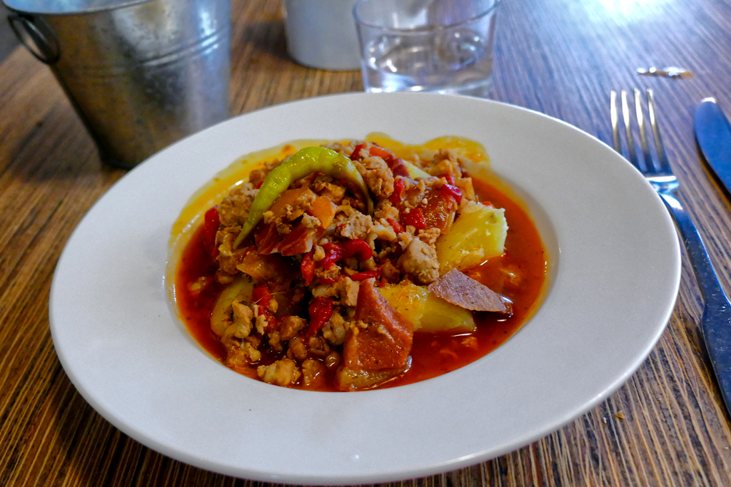 Axoa d'Espelette, a traditional stew in southwestern France.