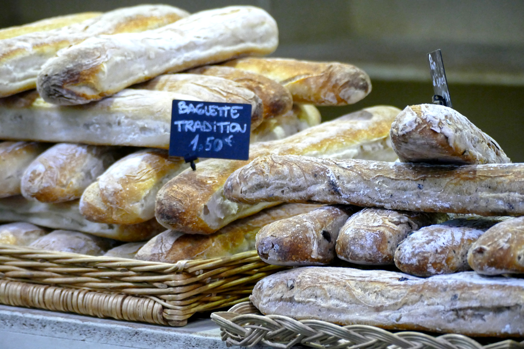 Bread at the Marché des Capucins
