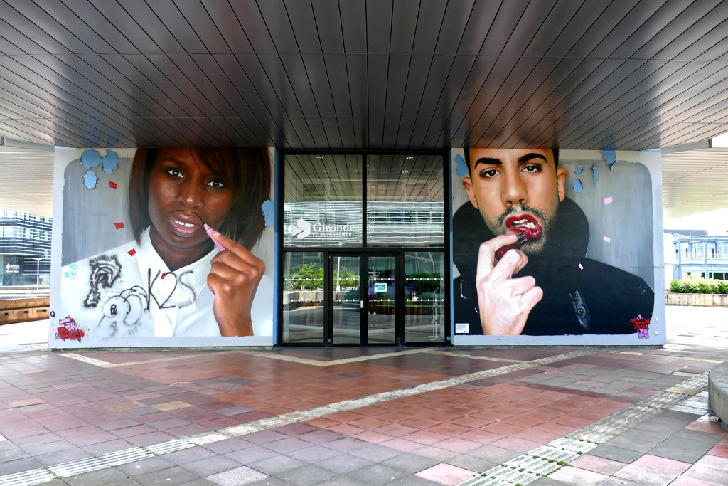 Best street art in Bordeaux.