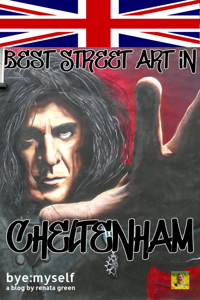 Although Cheltenham is not exactly a big cosmopolitan city, there is some great street art there, and I show you the best. #graffiti #mural #streetart #urbanart #cheltenham #england #greatbritain #byemyself