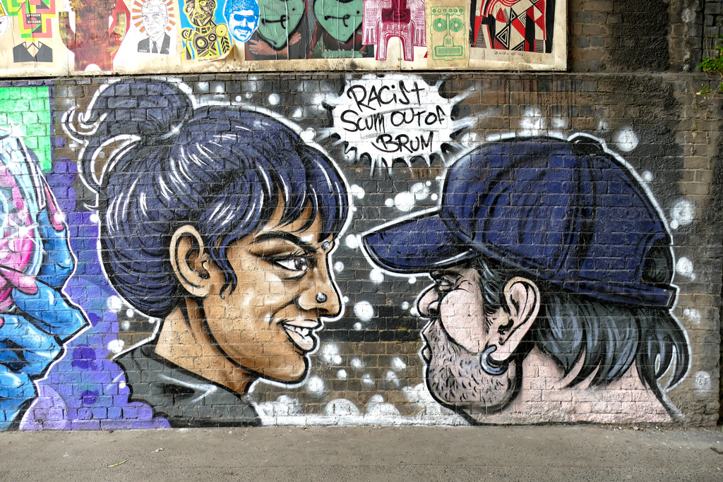 Mural in Birmingham.
