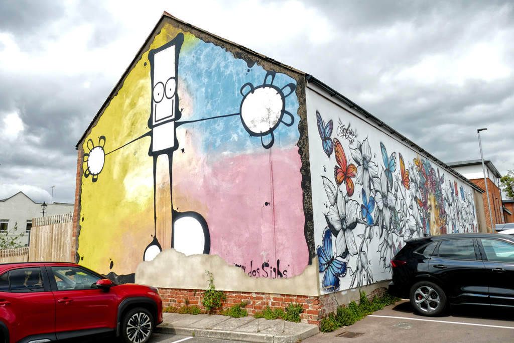 Mural by My Dog Sighs in Cheltenham