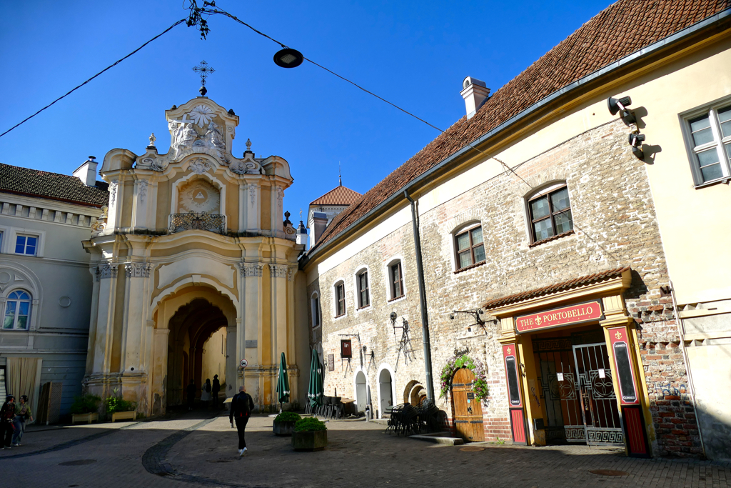 Basilian Gate in Vilnius