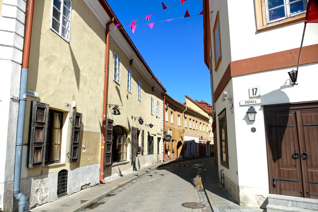 Alley in Vilnius
