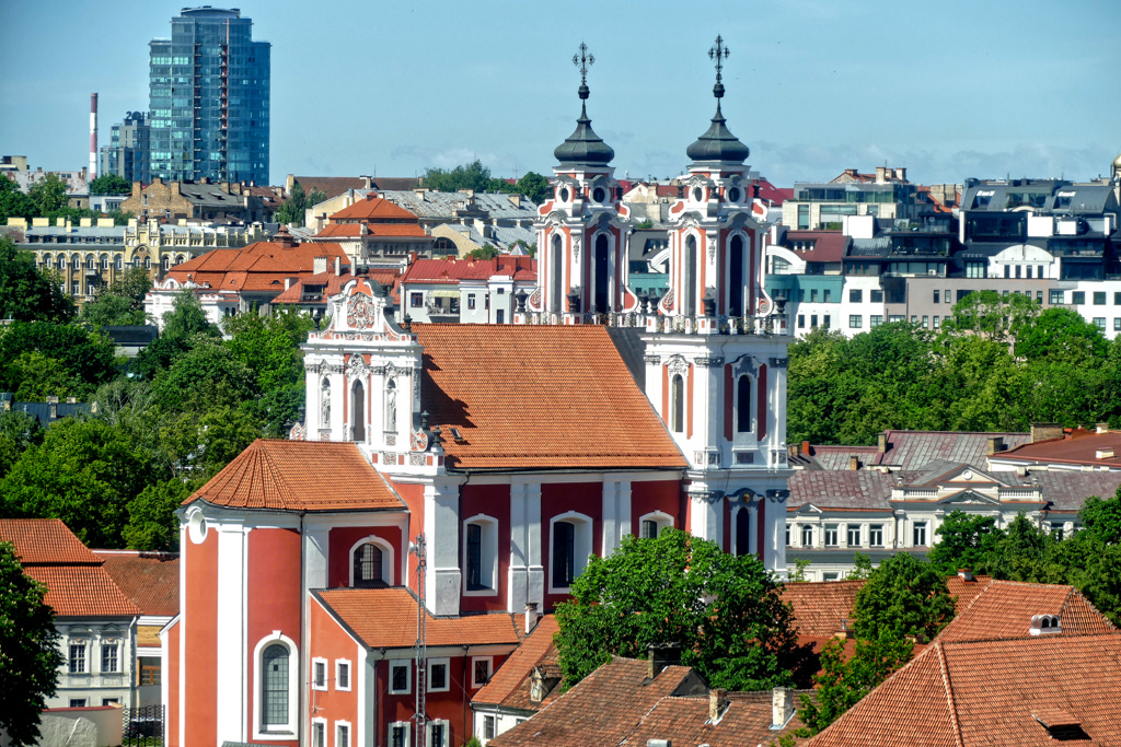 Church of Saint Catherine in Vilnius.