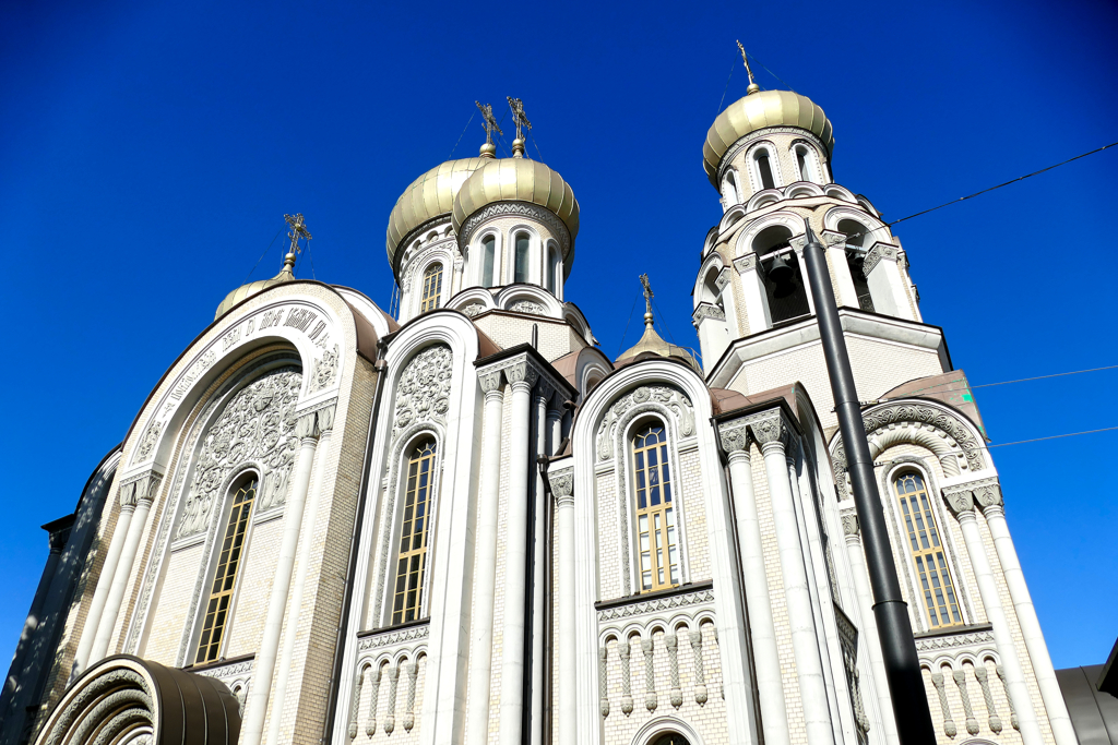 Russion Orthodox Church of St. Constantine and Michael.