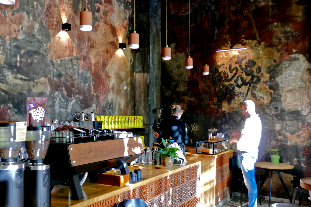 Taste Map Coffee Roasters in Vilnius.