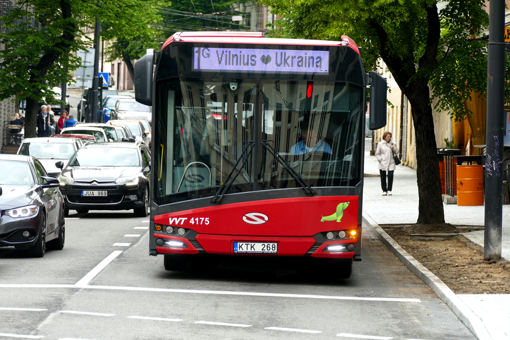 Bus in Vilnius
