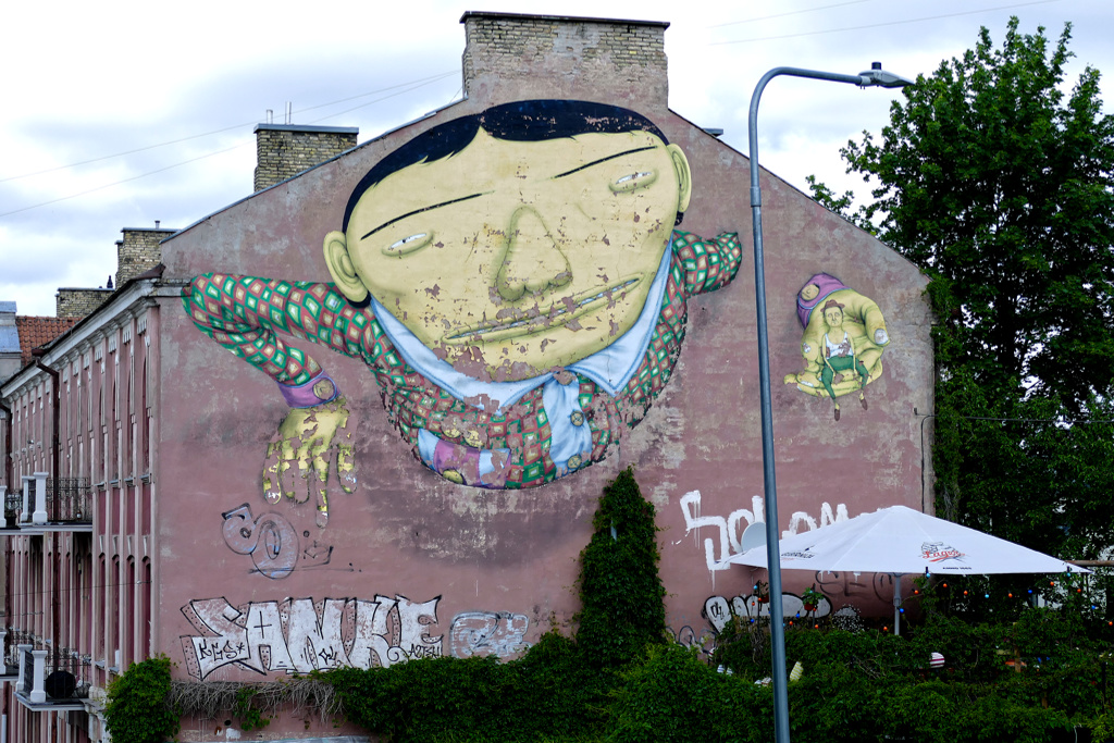 Mural by Os Gemeos