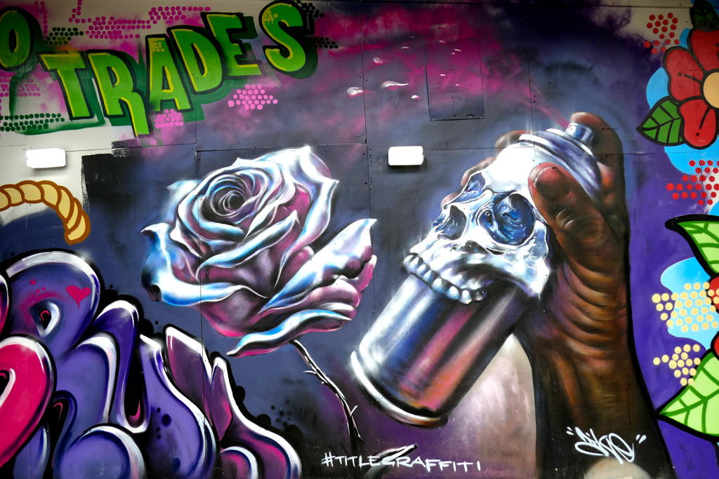 Mural by Titlegraffiti