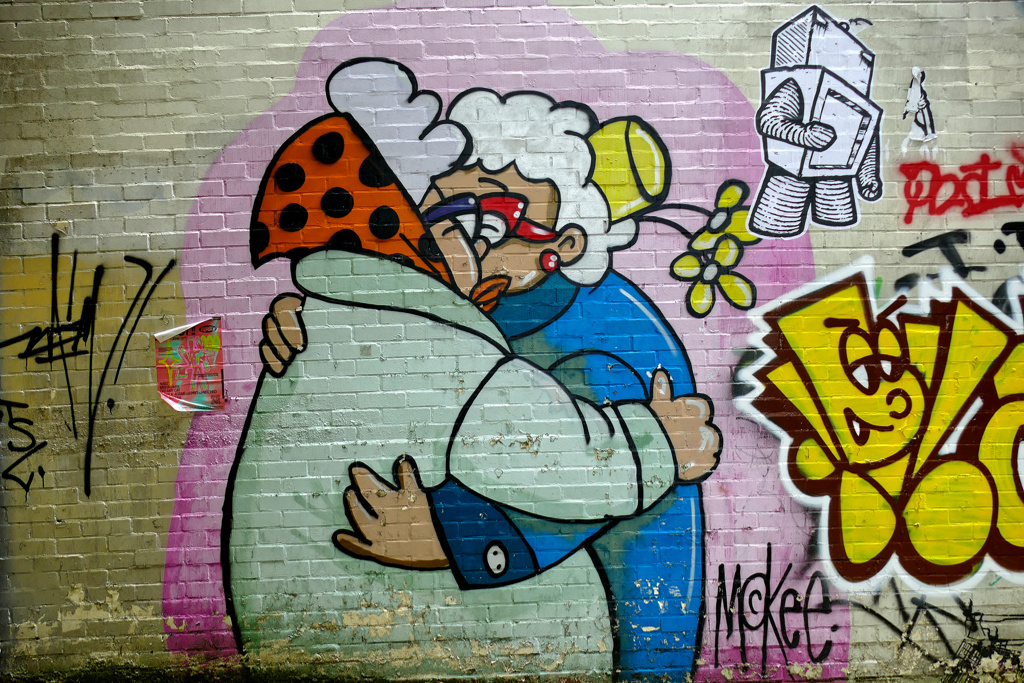 Mural by Pete McKee