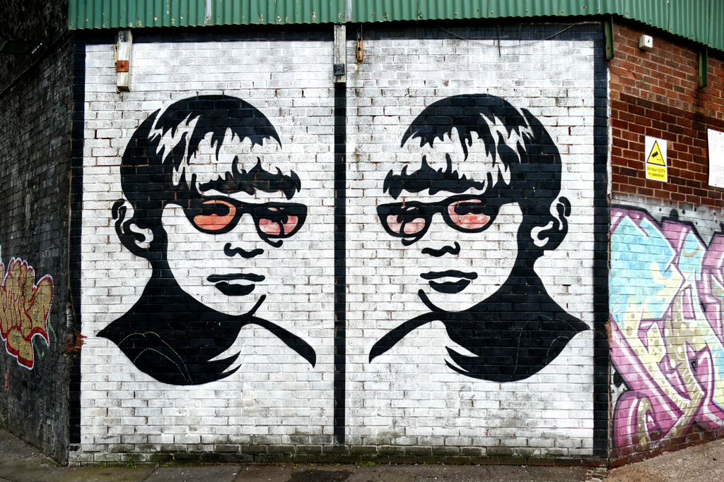 Mural by Goldenboy 924 in Birmingham