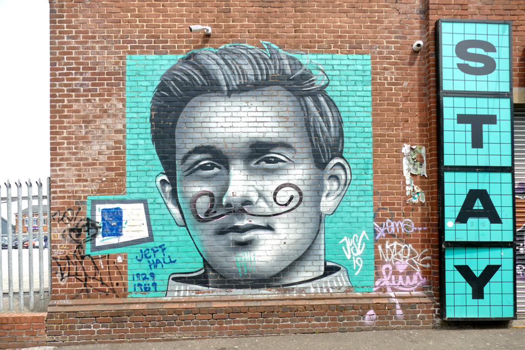 Portrait of Jeff Hall by Justin Solá
