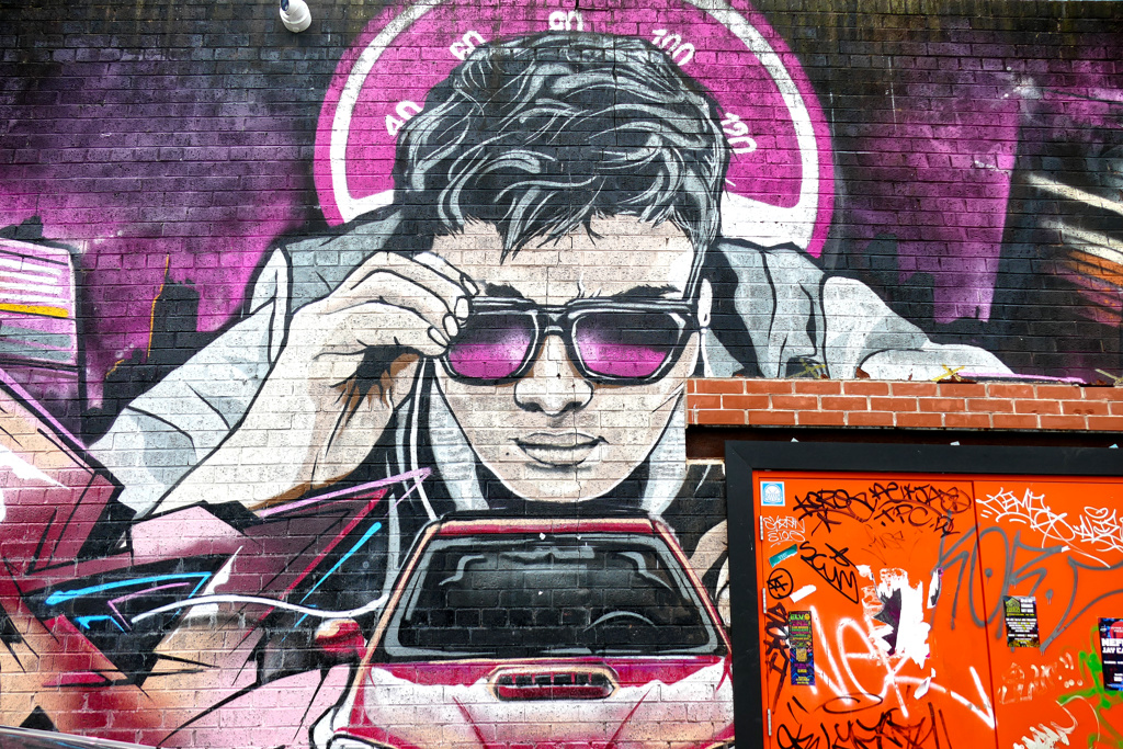 Street Art in Birmingham.