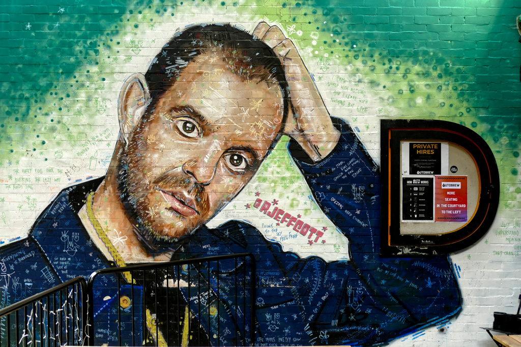Portrait by Robbie Jeffcott