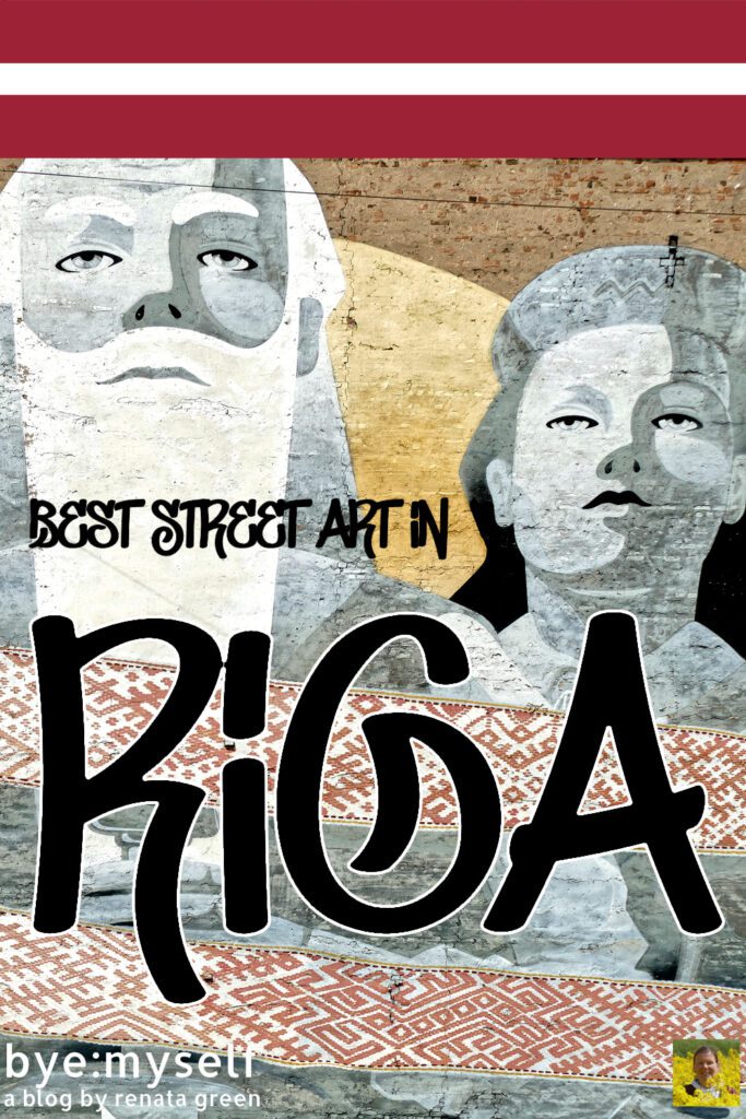 In this post, I show you how street art in Riga combines Eastern European influences with the best of contemporary urban creativity. #graffiti #mural #streetart #urbanart #riga #baltics #latvia #europe #byemyself