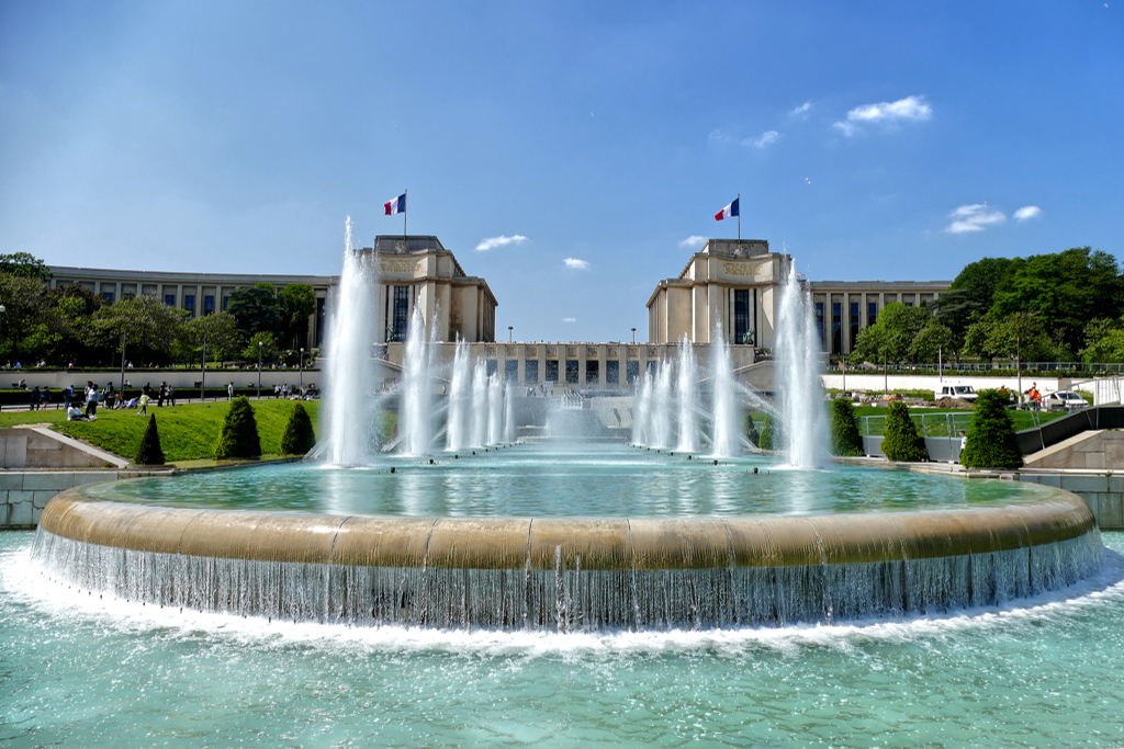 Palais de Chaillot in Paris.