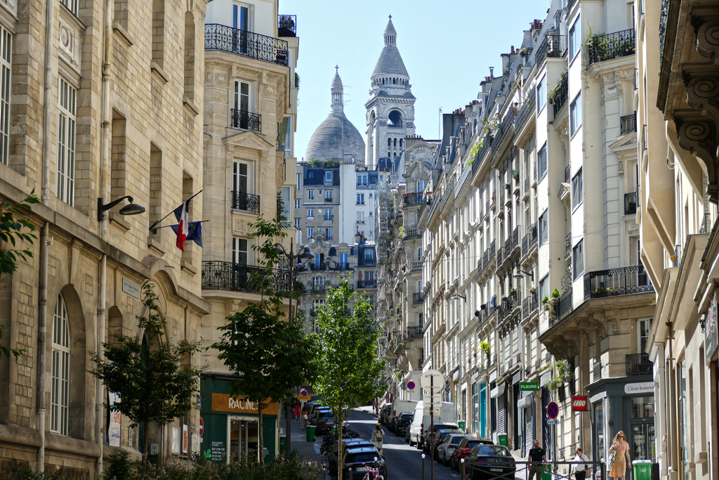 18 arrondissement in Paris.