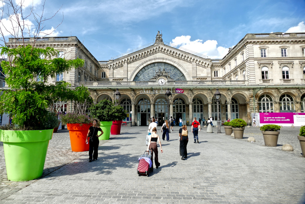 Gare de l'Est in Paris.