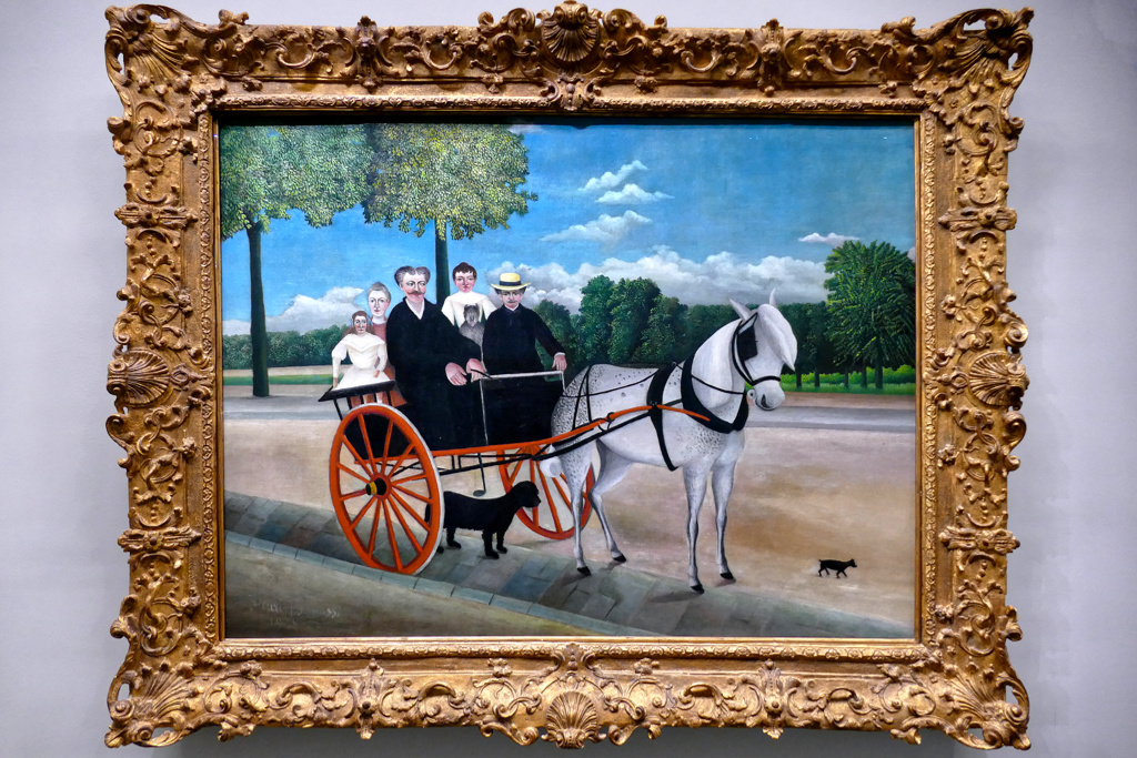 La Carriole du Père Junier by Henri Rousseau.