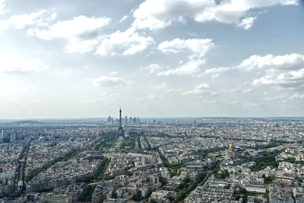 Panoramic View of Paris