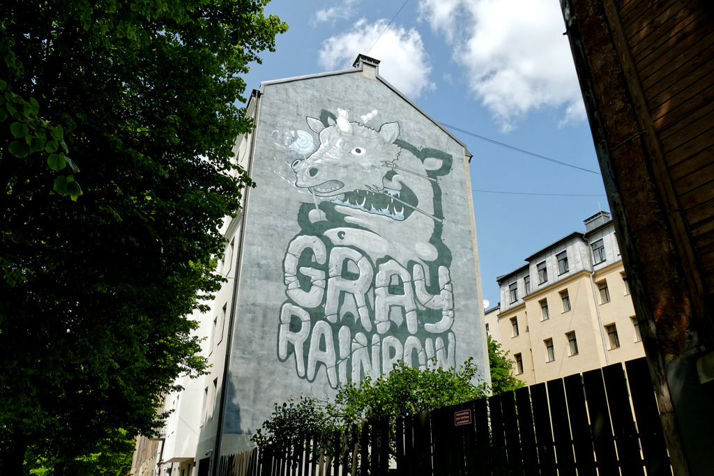 Best Street Art in Riga by KIWIE.