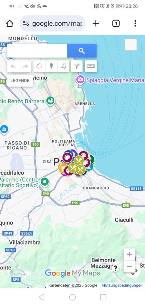 MyMaps on the web