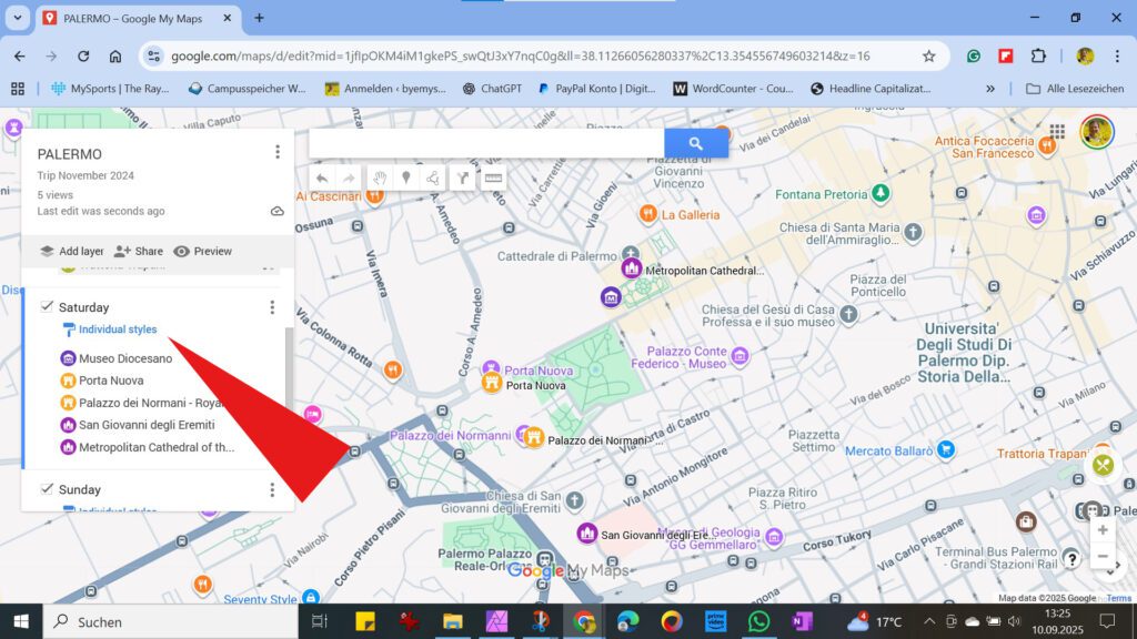 alter style of a layer