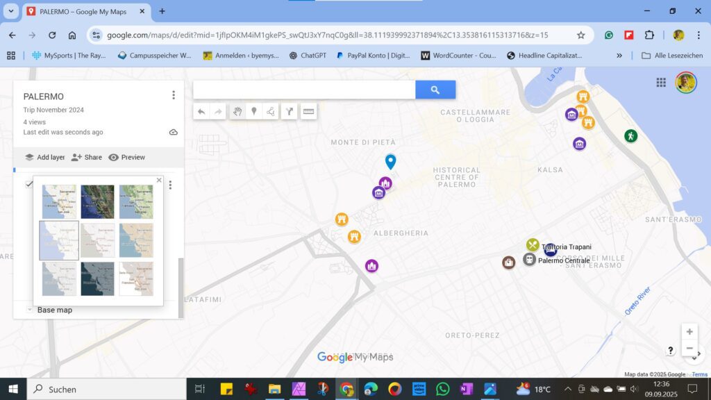 map in mymaps