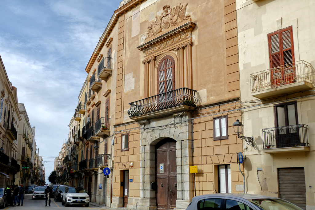 Palazzo Epifanio Marini in Trapani.
