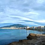 View of Trapani, the city that's famous for Salt and Sunset.