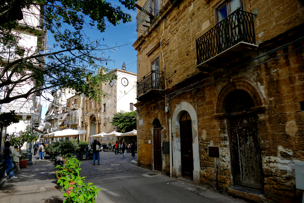 Street in Cefalù.