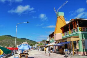 Boardwalk in Philipsburg Sint Maarten