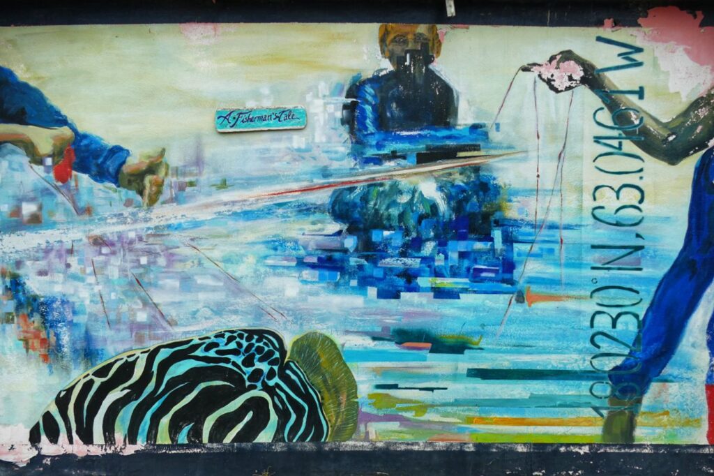 Some of the Best Street Art in Sint Maarten by Claudio Arnell.