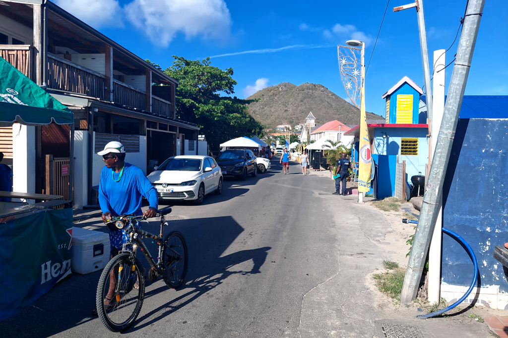 Street in Grand Case.