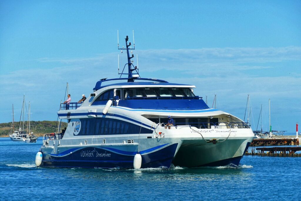 Ferry from Saint Barthelemy.