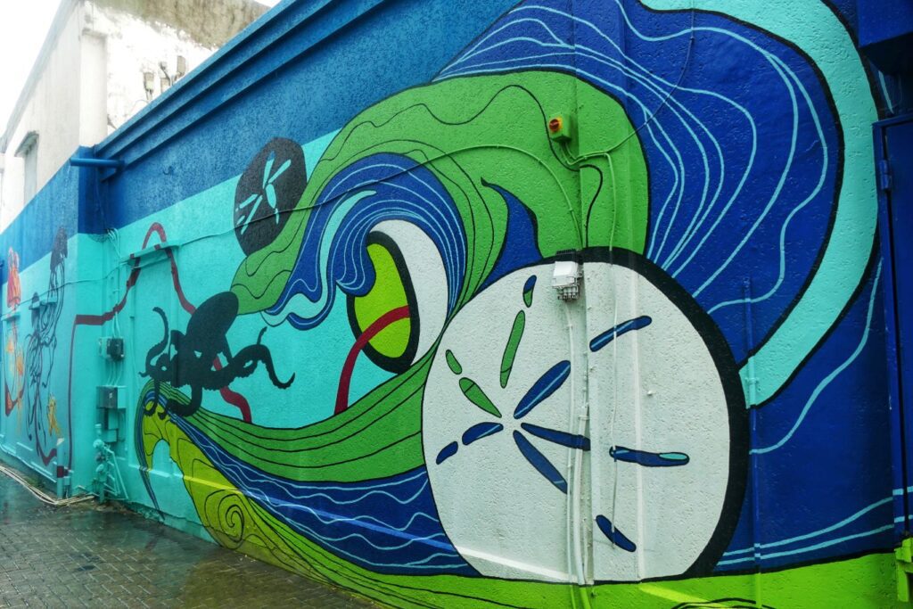Best Street Art in Sint Maarten by Daphne Prevoo and Nascha Kagie.