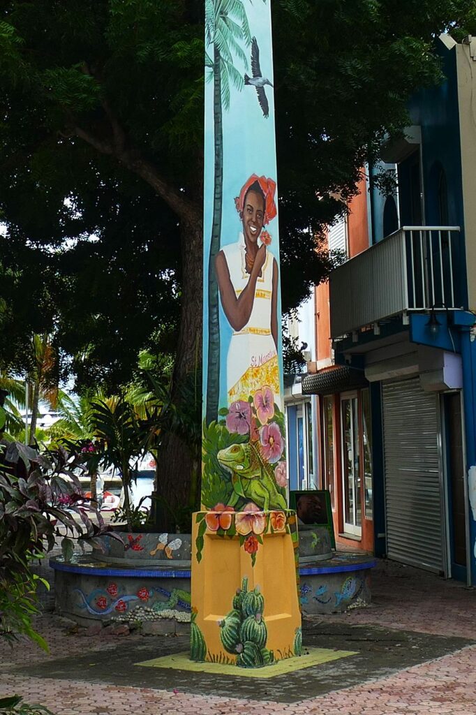 Stele in Philipsburg by Penka Petkova