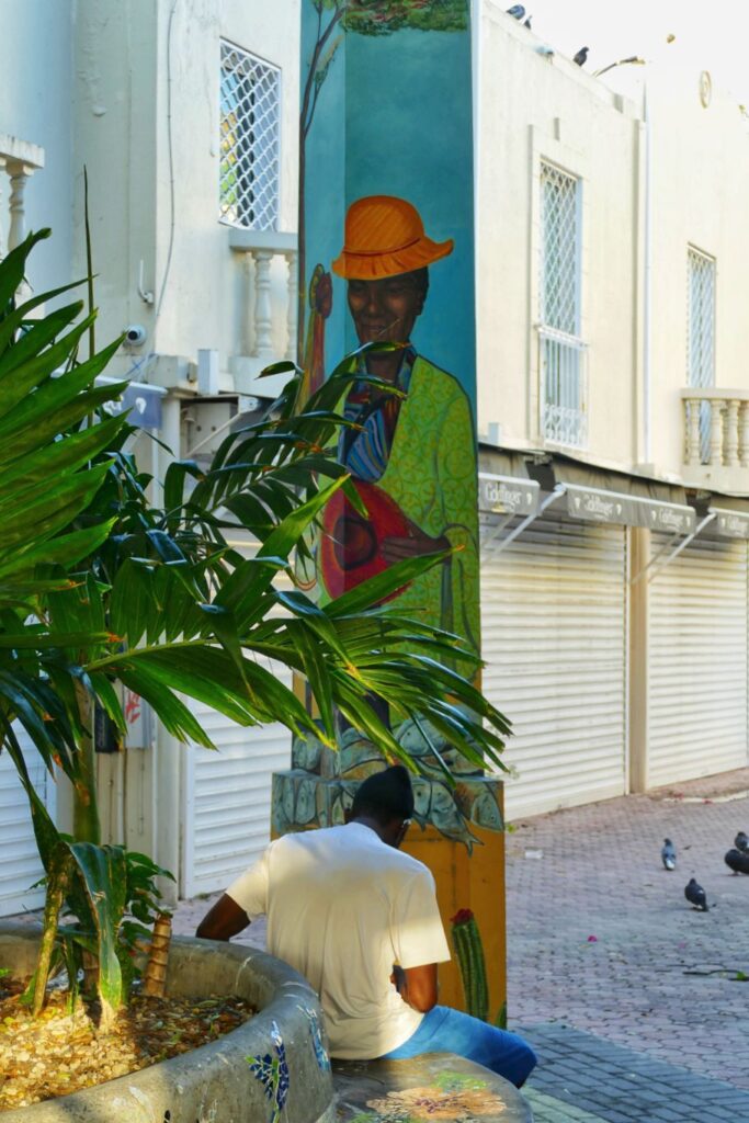 Stele in Philipsburg by Penka Petkova