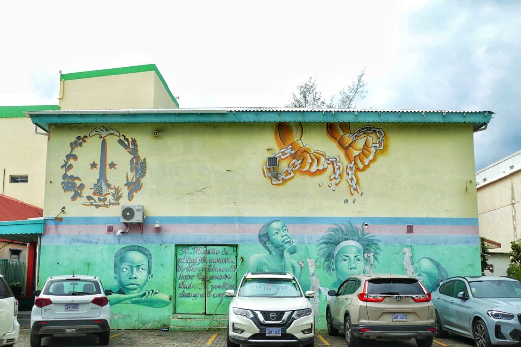 Mural by Mervin Hous
