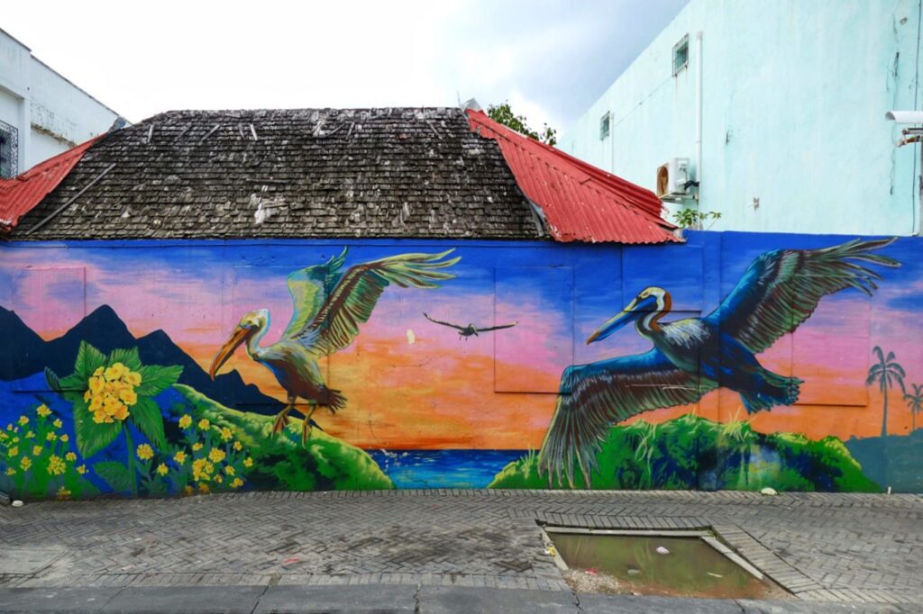 Mural by Adam G in Philipsburg, Sint Maarten