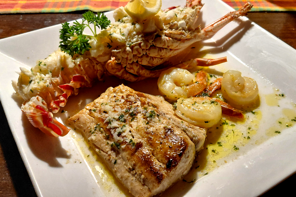 Lobster in Antigua.