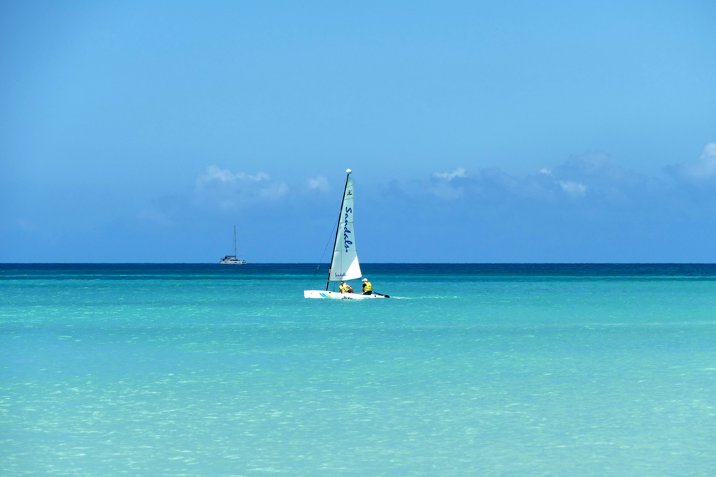 Dickinson Bay in Antigua.